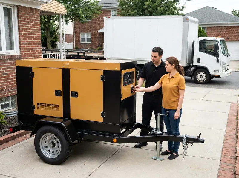 Towable Diesel Generator Rental in Astoria, NY