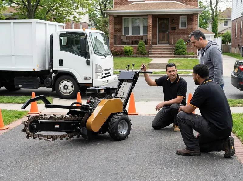 Walk-Behind Trenching Machine Rental in Astoria, NY